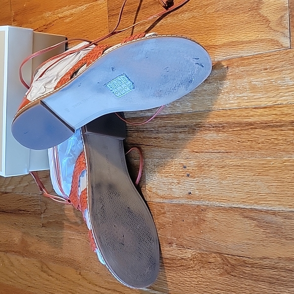 🔥Michael Kors Monterey Gladiator Leather Lace-Up Sandals - Picture 8 of 8